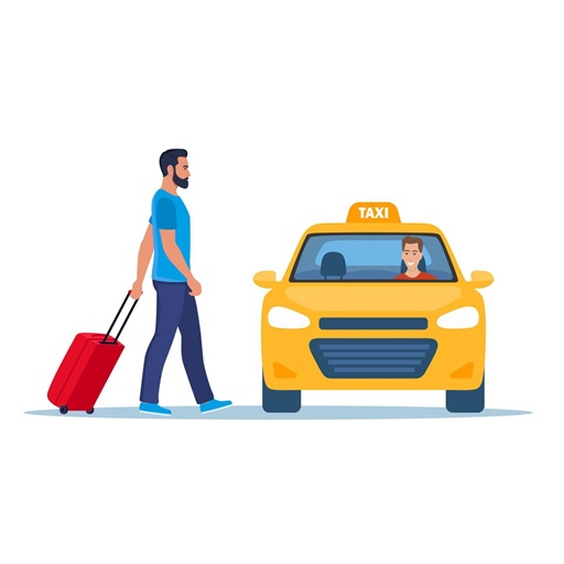 Professional private driver in Paris waiting with a name sign
